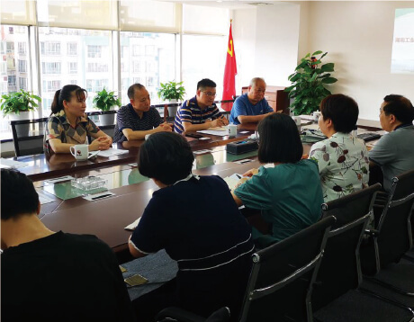  湖南工业职业技术学院莅临达漫电商就消费帮扶工作进行调研。